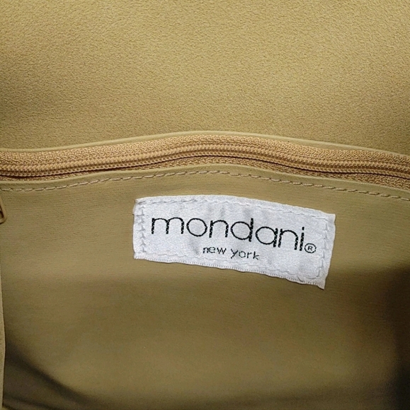 Mondani New York Faux Leather Backpack Purse Black - Picture 11 of 16